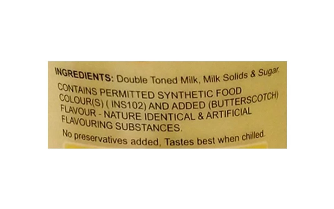 Ananda Flavoured Milk Butterscotch    Bottle  180 millilitre